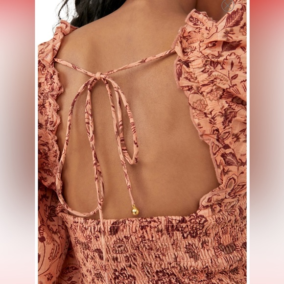 Free People Tessa ruched mini with open back - Picture 10 of 14